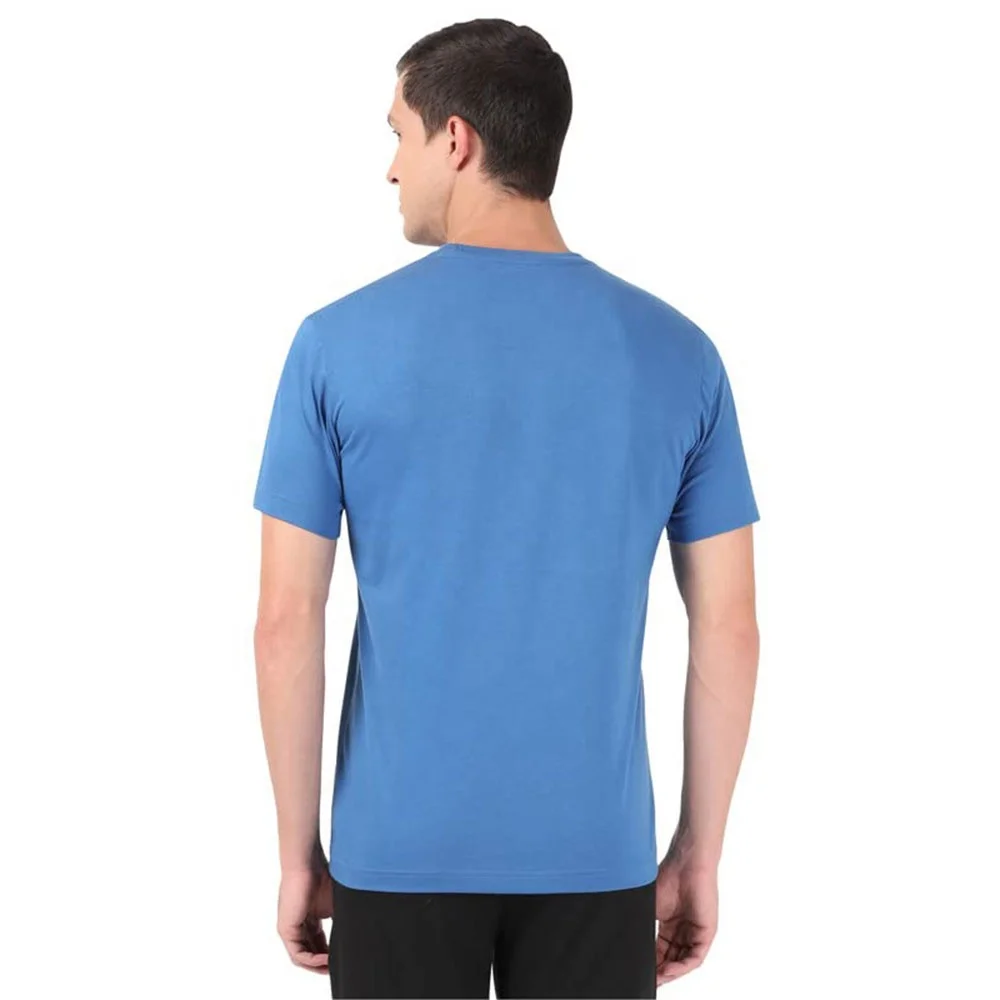 Wholesale 95%Cotton 5%Spandex Short Sleeve Good Quality Slim Fit Black Blank T Shirt Mens With Custom Logo