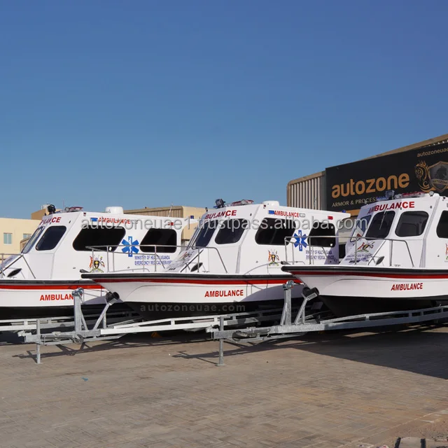 Best Quality New Boat Ambulance Gasoline & Diesel Fuel Competitive Medical Ambulance Prices for Sale