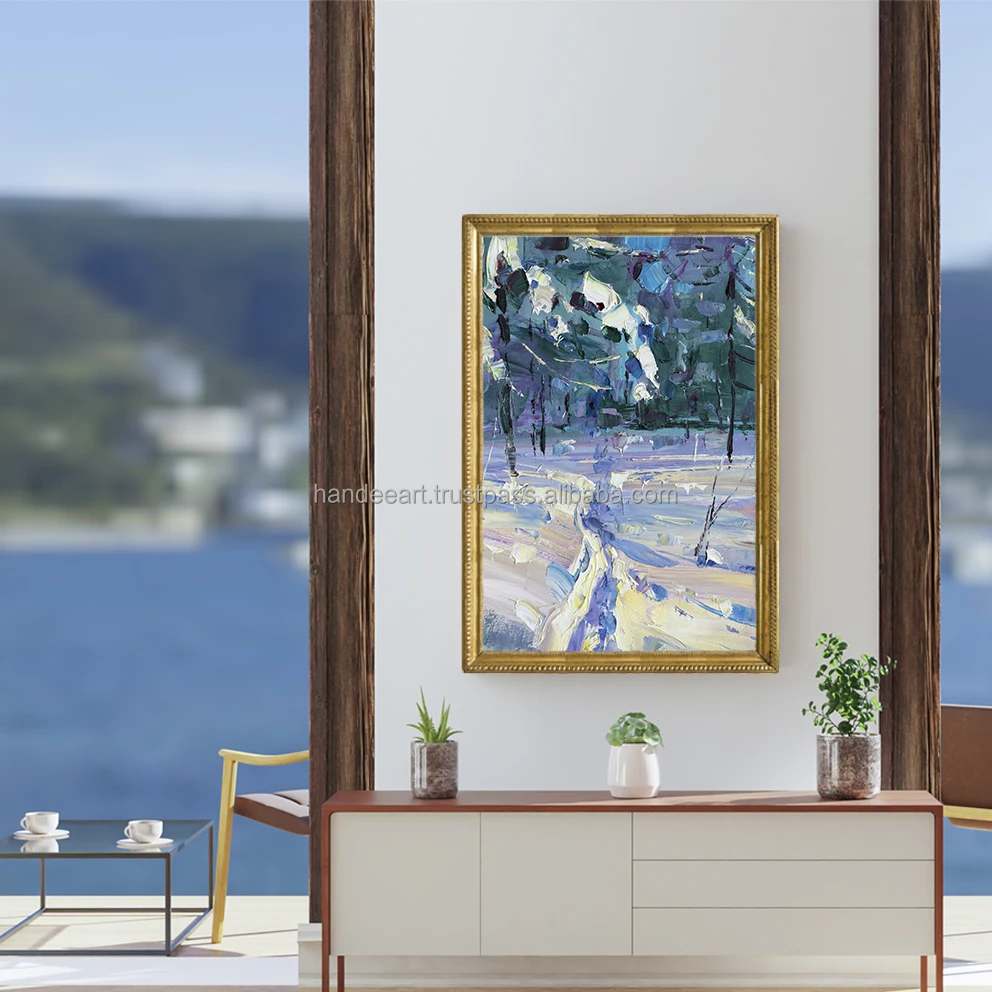 Wall Art Canvas Printing colorful oil painting abstract Wholesale Factory from Vietnam oil color for painting