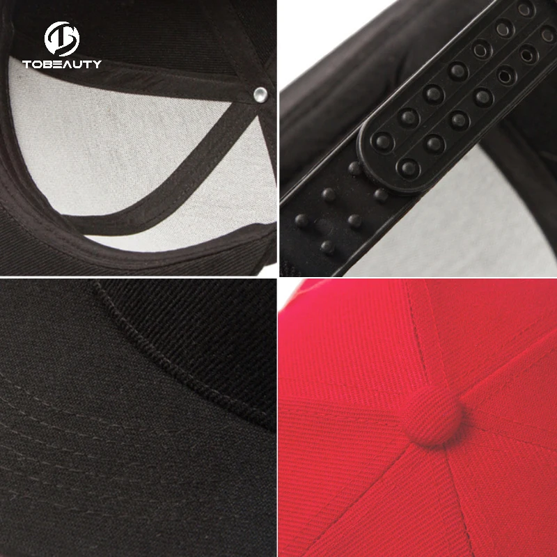 Plain Blank Adjustable Classic Snapback Baseball Hat Cap Street Style Unisex Vintage 3D Embroidery Logo Baseball Caps For Men