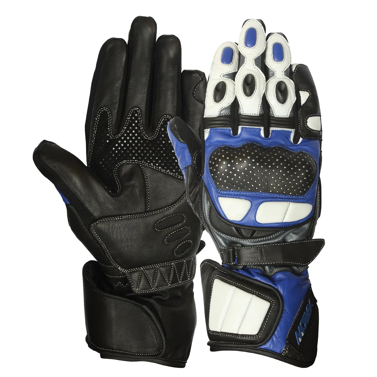 Motorbike Winter Gloves Waterproof Racing Cowhide Leather Glove Motorcycle Bikers Racing Road Off-Road Gloves
