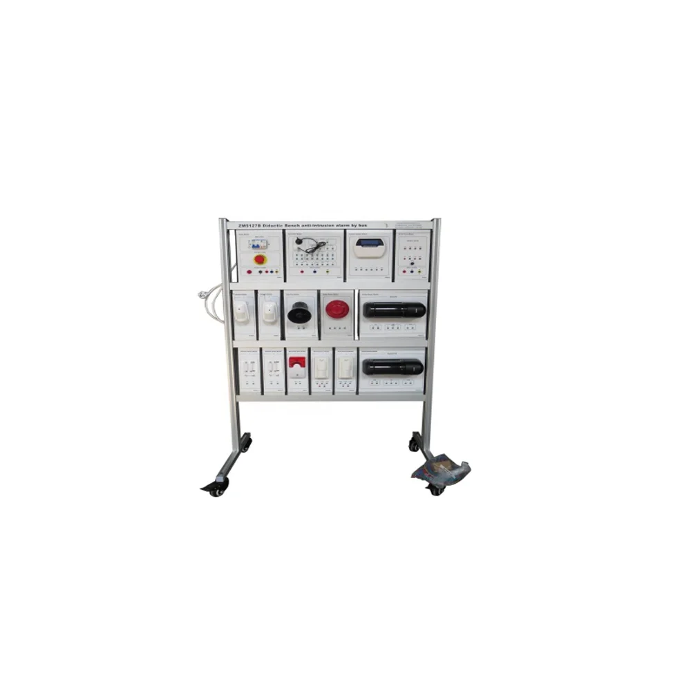 Anti Intrusion Alarm Didactic Bench Teaching Equipment Building Automation Training Equipment