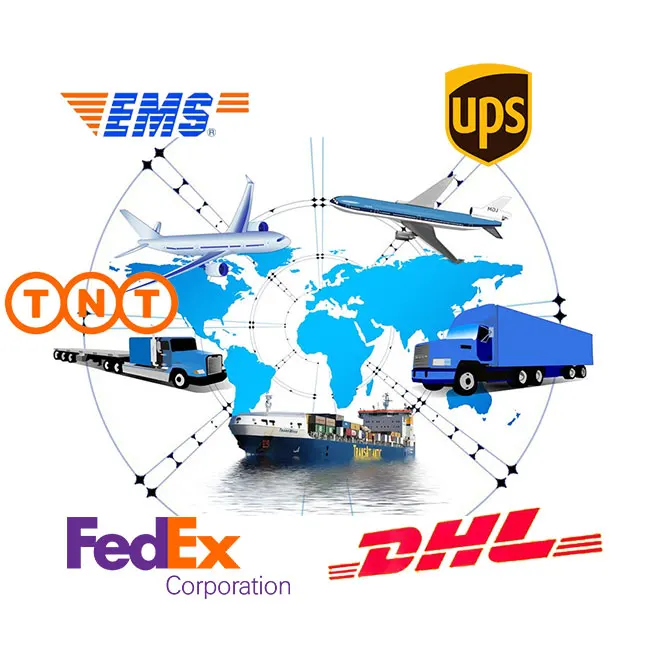 Air express UPS DHL TNT FEDEX доставка от двери до услуги транспортировки экспедитор из Китая в США отслеживает посылку