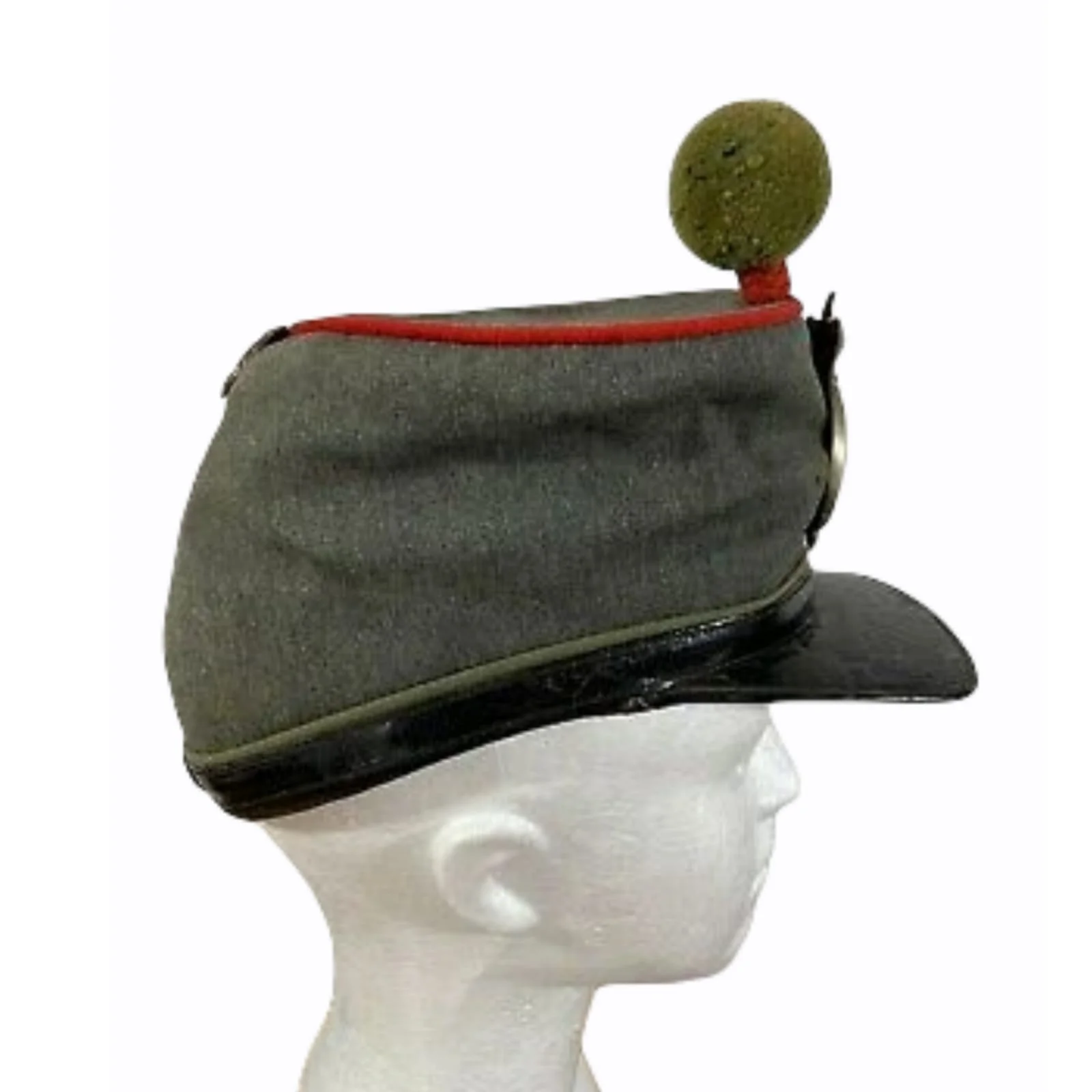 Victorian British Army Berkshire Rifle Volunteers, Officer Shako Helmet Infrantry Cap Shako Hat