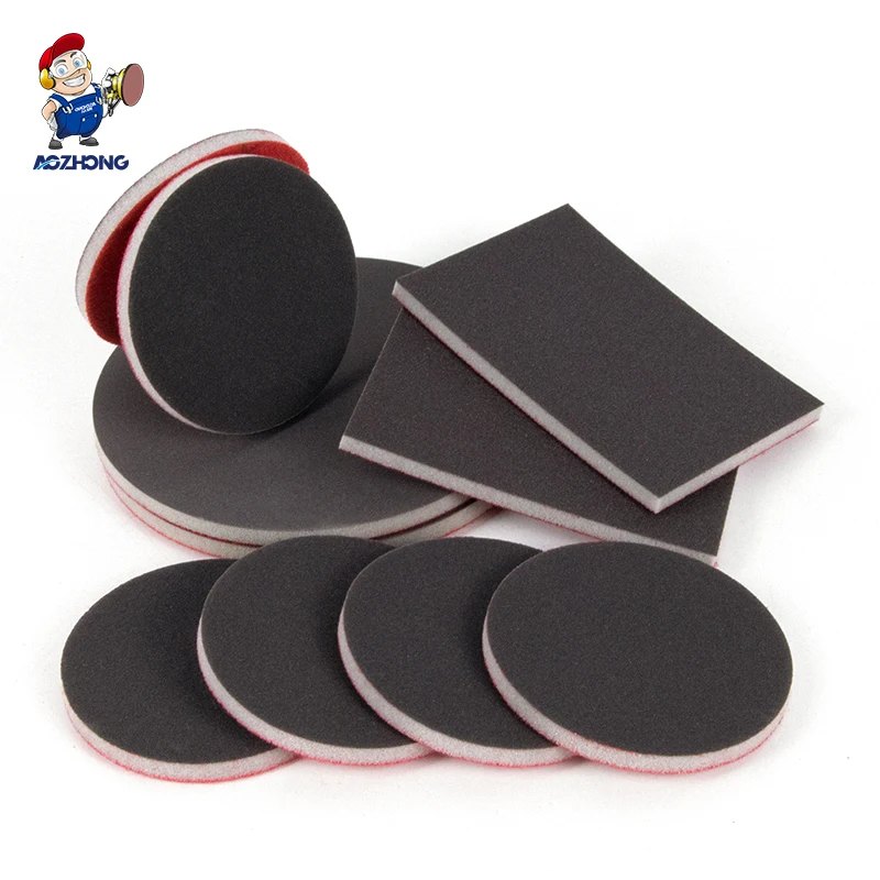 3M softback Sanding Sponge 100*75mm 2000 Grit Fine Sanding Sponge Car Polishing Beauty Foam Sanding Sheet Abrasive Tools