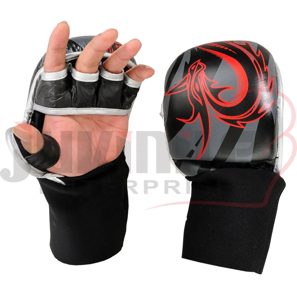 Professional high quality MMA gloves half finger gloves for fighting training OEM manufacturers of mma sparring gloves