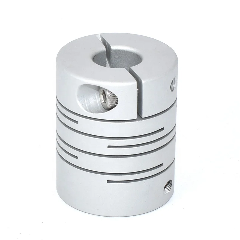High-strength Aluminum Made Alloy Backlashless Beam Slit  Aluminum Flexible Shaft Coupling