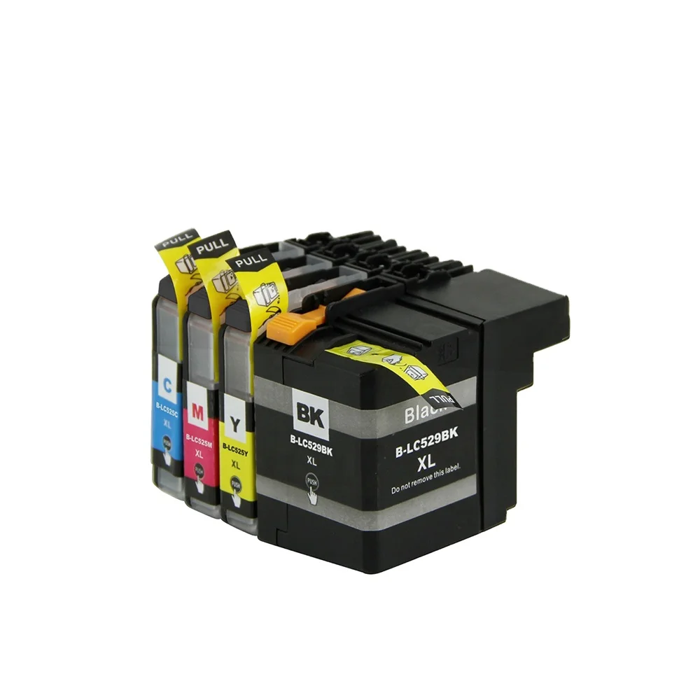 Tatrix LC529 LC529XL LC525 LC525X High Quality Color Compatible Ink Cartridge for Brother DCP-J100 DCP-J105 MFC-J200