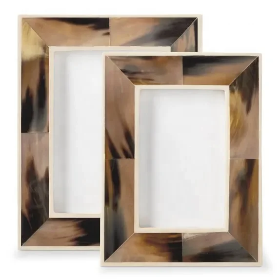 BLACK AND OFFWIGHT RESIN DESIGNER PICTURE FRAME HOME DECORATION PHOTO FRAME EPOXY RESIN CRAFTS WALL ART FRAME BY ROYAL DECOR MAR