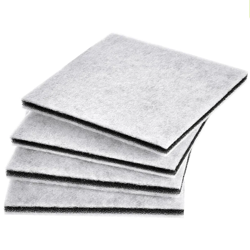 Motor filter 5 pieces Universal grey activated carbon motor filter Floor vacuum cleaner pre-motor filter cuttable