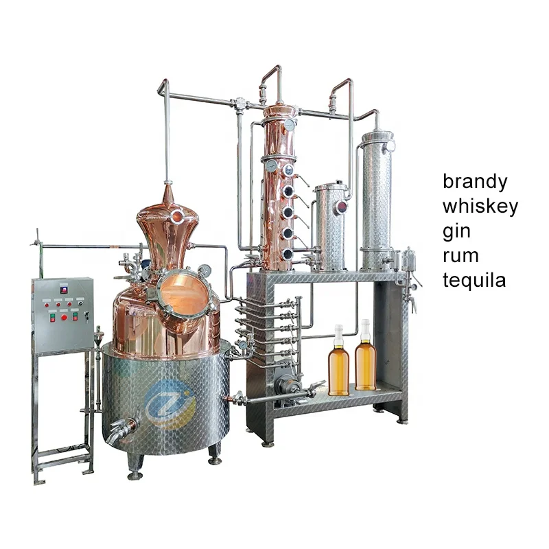ZJ copper still machine moonshin distillation equipment still spirit
