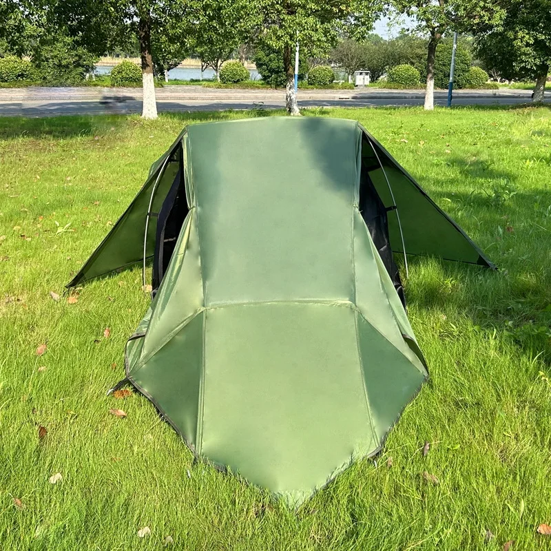 Tienda De Campana Factory Wholesale Ultralight 1 2 Person Portable Water-resistant Backpacking Hiking Outdoor Camping Tent