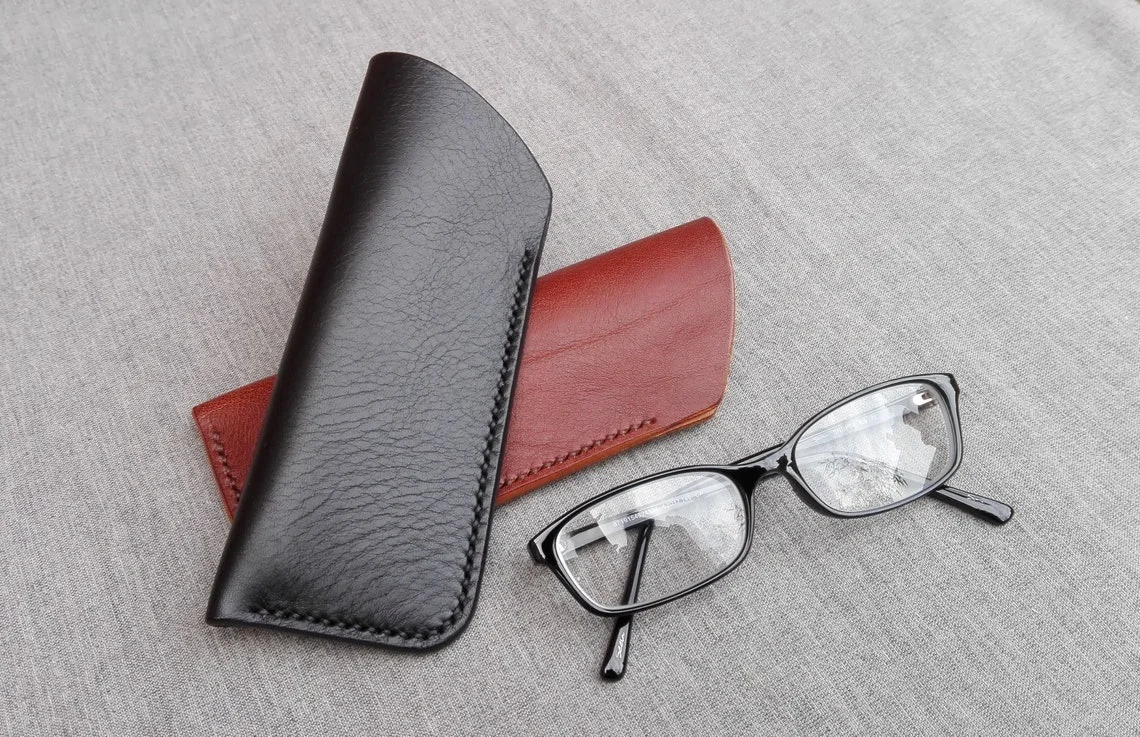 Hot Selling Wholesale High Quality Fashion Sunglasses Leather Case Handmade Custom Logo Cases Eyewear For Travel Fashion OEM