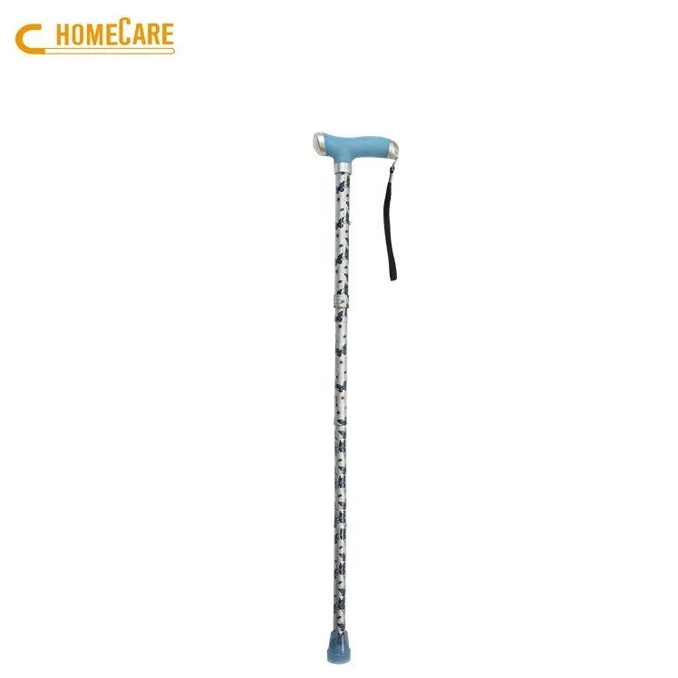 Sell high quality silicone luminous folding cane for outdoor travel