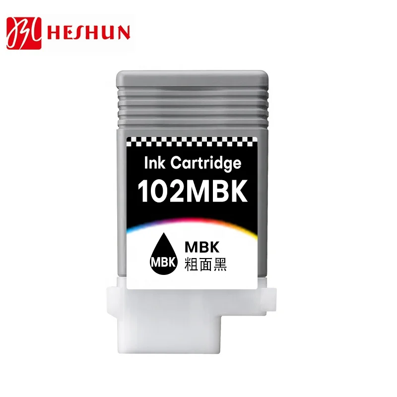 Heshun Compatible Canon PFI-102 PFI102 PFI-104 PFI104 Pigment Ink Cartridge For IPF500 IPF510 IPF600 IPF605 IPF610 IPF655