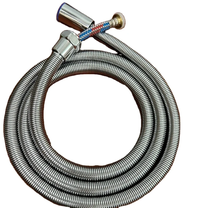 Yowin Wholesale 1.5m Kink-proof Stainless Steel Resistant Explosion-proof Flexible Spring Hand-held Shower Hose