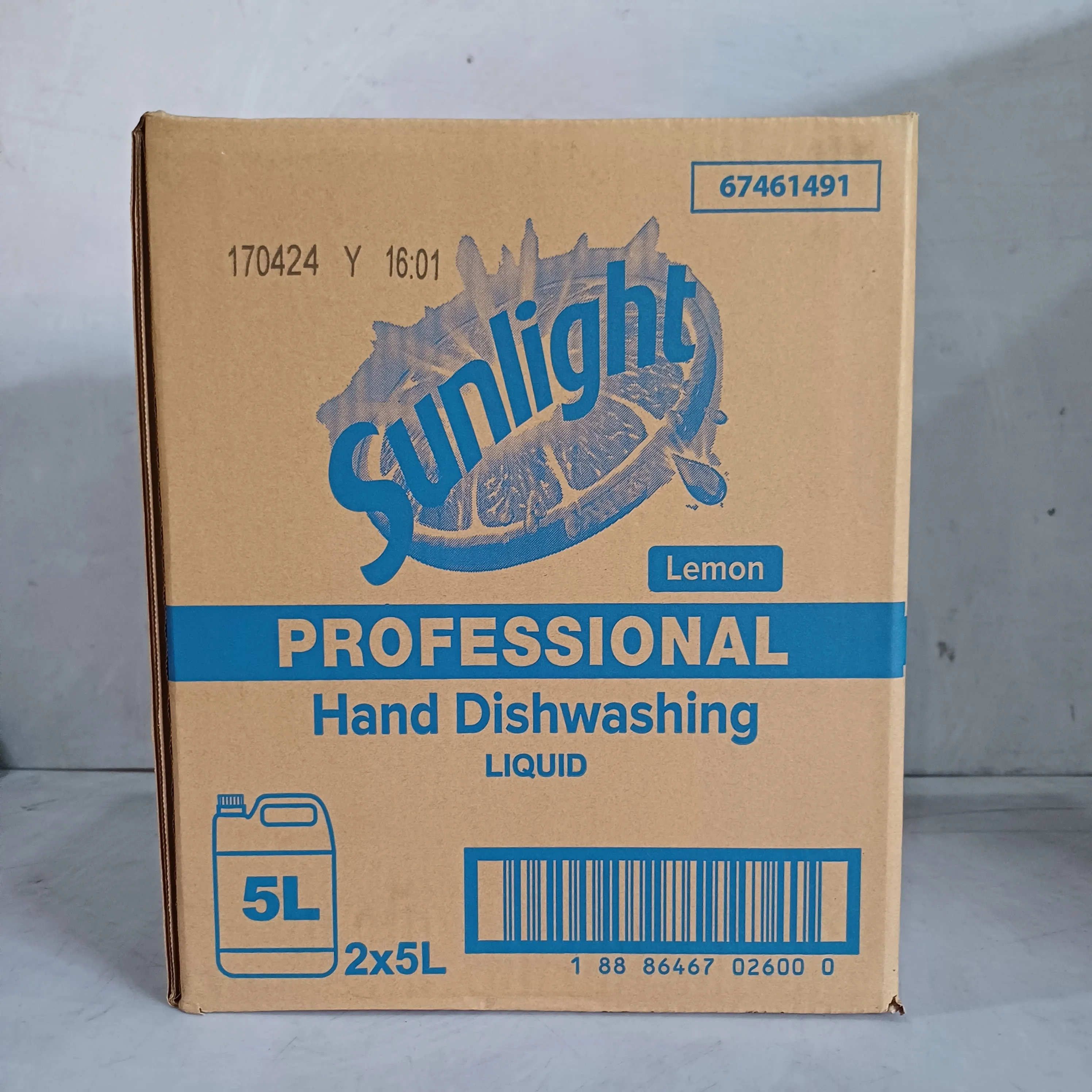 Sunlight Hand Dishwahing Liquid Professional Lime 5L/ Sunlight Professional Hand Dishwashing Liquid Lemon