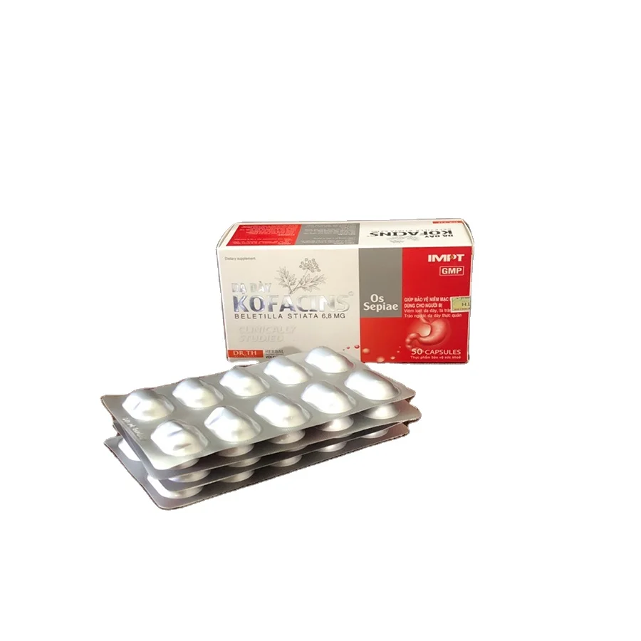 Prime Quality Herbal Nourishing The Stomach & The Liver Kofacins Capsules For Men And Women From Vietnam