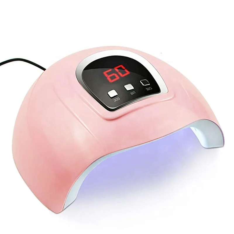 Factory Price Professional  54w UV LED Nail Lamp 3 Timer Nail Dryer Gel Polish Light Nail Art Tools
