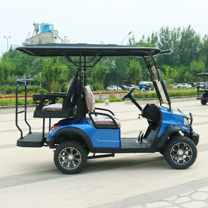Factory Supply 2/4/6/8 Seater Off Road Electric Golf Cart 5KW AC Motor ODM Service for Exclusive Brand Agent Electric Golf Carts