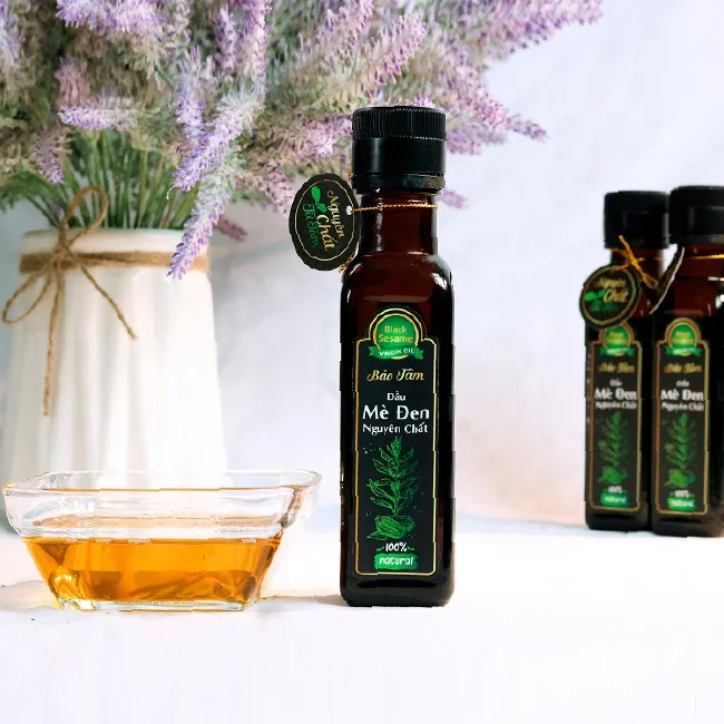 Профессиональный поставщик кунжутного масла 120 мл-100% натуральное здоровое пищевое масло сделано во Вьетнаме