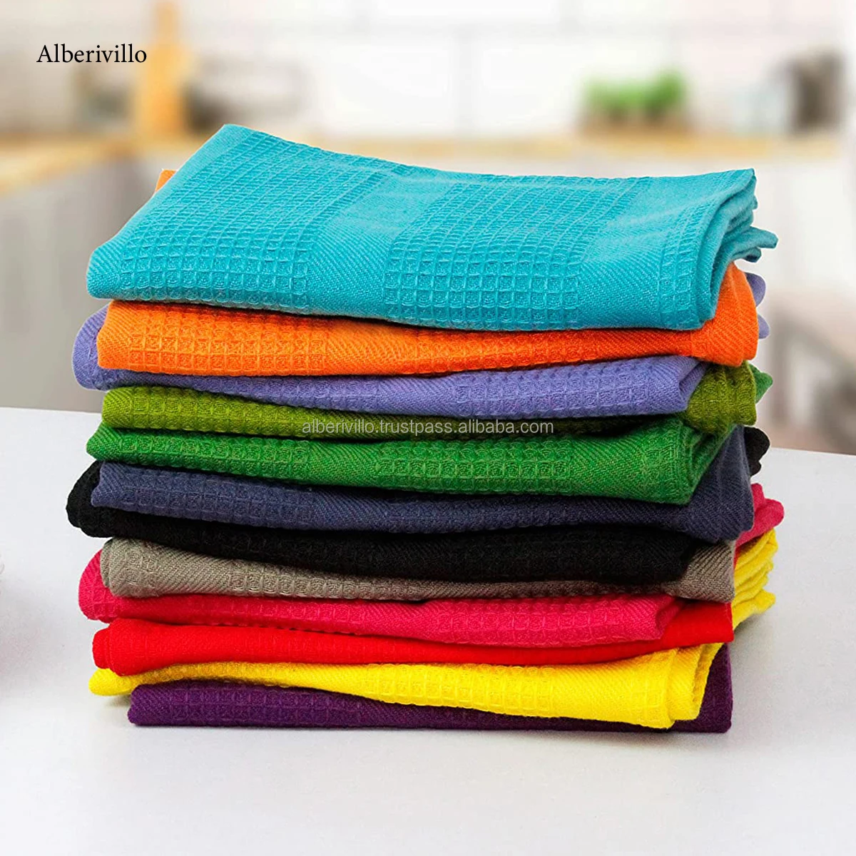 Kitchen Towel Cotton Dish 45X64 cm Decor Turkish Golf Towels Quick Dry From India