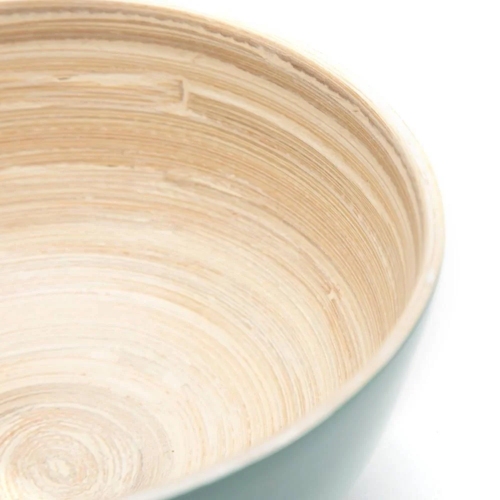 Natural Bamboo Salad Bowls Dinnerware Bowls