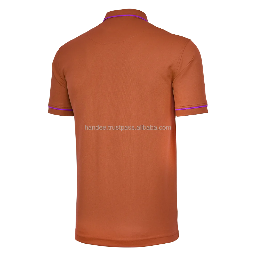 Custom Logo Polo Shirts Unisex 100% Cotton Long Sleeve OEM Services Available from Manufacturer in Vietnam for Business Children