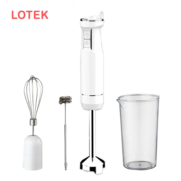 Manufacturer Direct Multifunctional Household Hotel Electric Push Button Immersion Stick Hand Blender