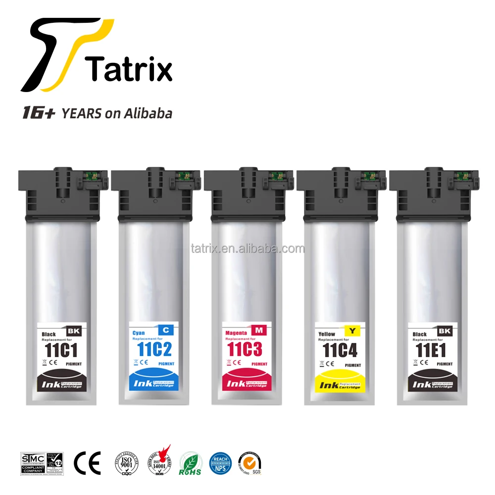 Tatrix T11C1 T11C2 T11D1 T11D2 T11E1 Совместимость принтера чернильный мешок картридж для Epson рабочей силы Pro