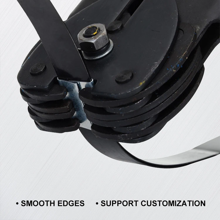 black painted steel strapping waxed metal strapping 50kgs per coil 800-850Mpa band packing regular duty packing band for factory