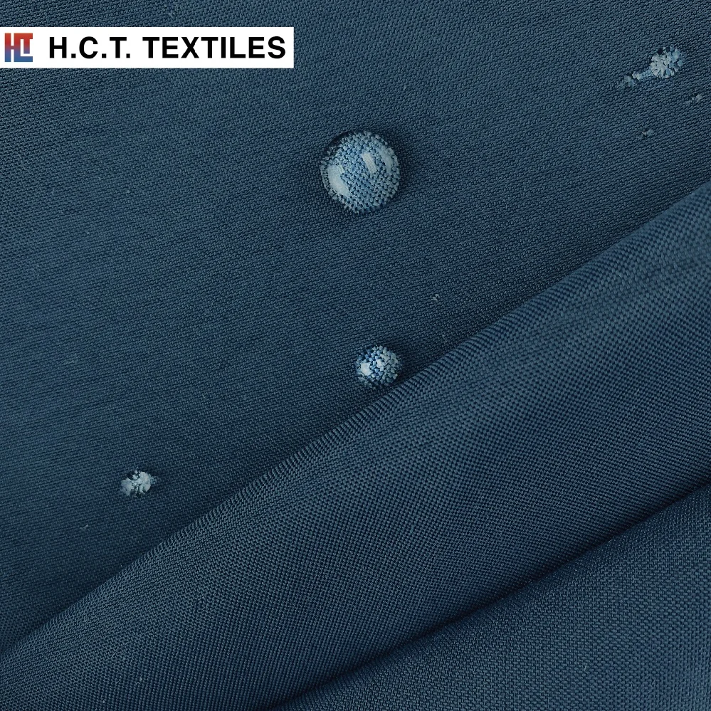 100% nylon taslan fabric waterproof water repellent cottony touch fabric