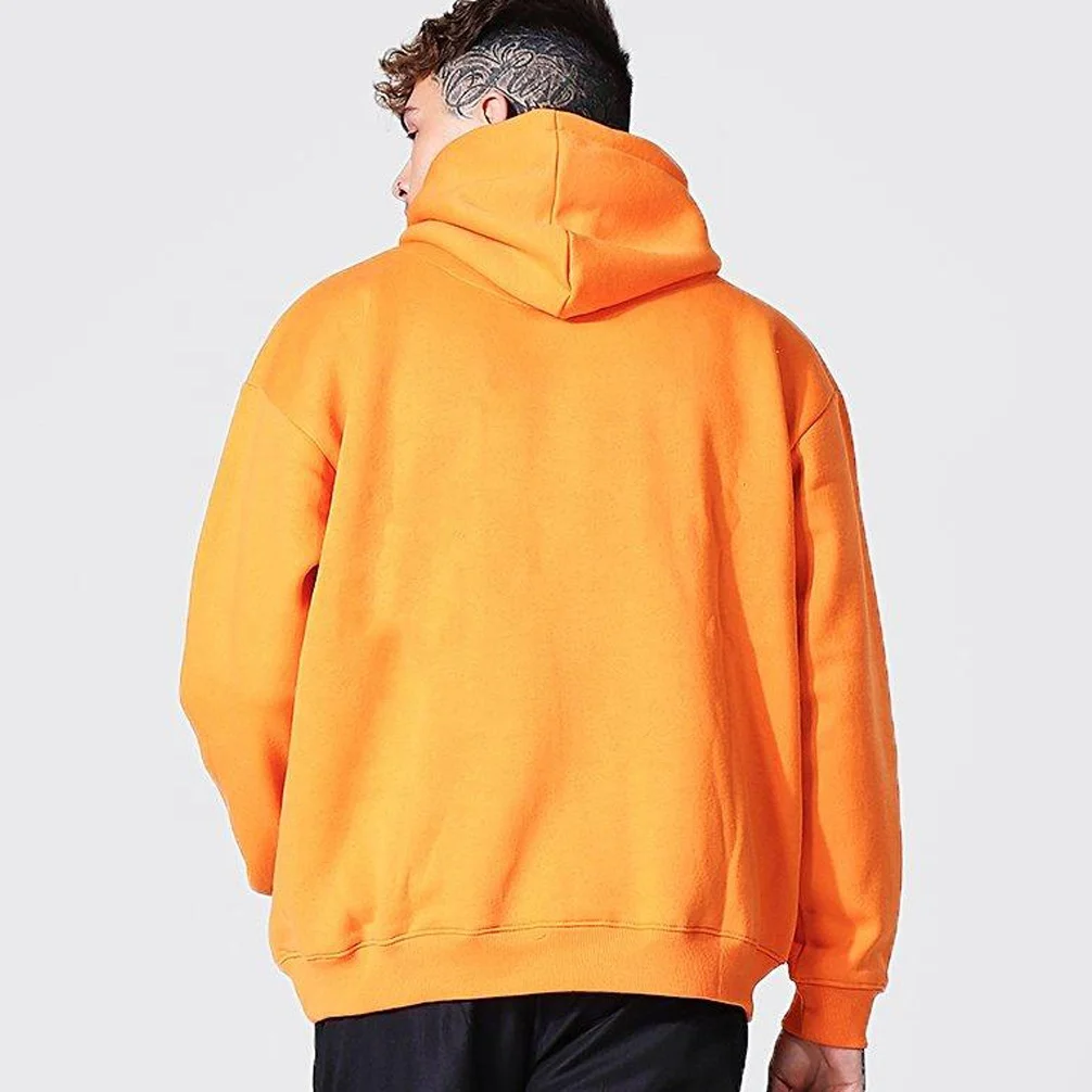 Услуги OEM лучшее качество пользовательская трафаретная печать мужские хлопковые флисовые пуловеры толстовки