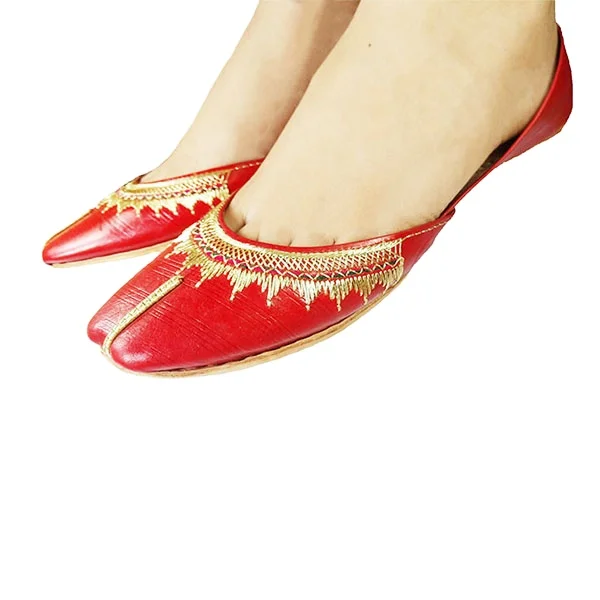 Любимые женщины панджаби Свадьба Jutti дизайнер Kolhapuri традиционный Mojari Женская khussa