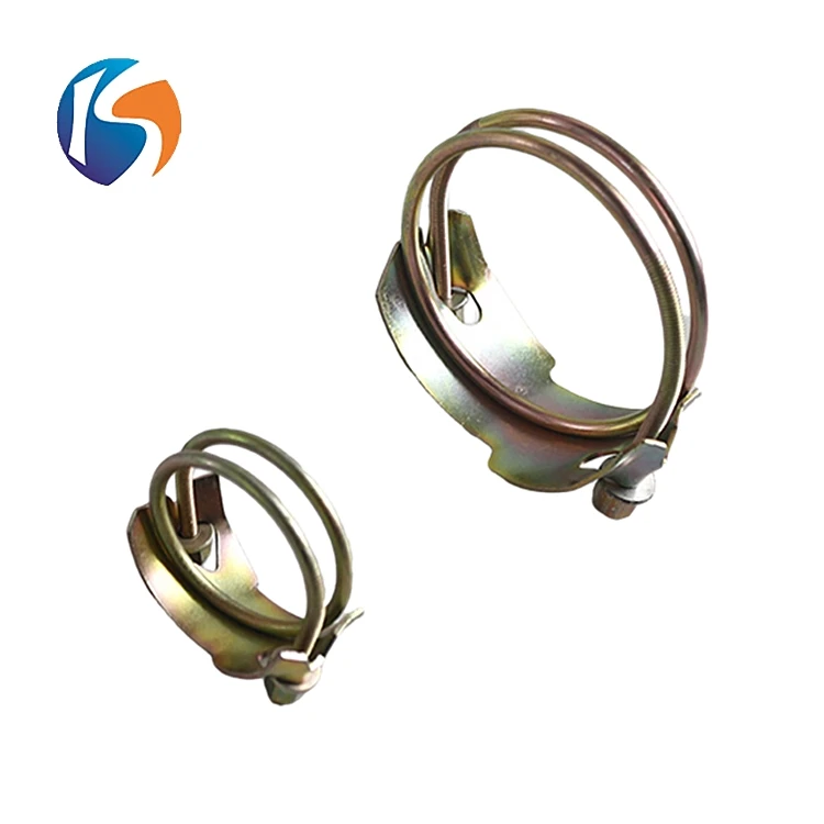 Stainless steel spiral tiger clamp hose clamp