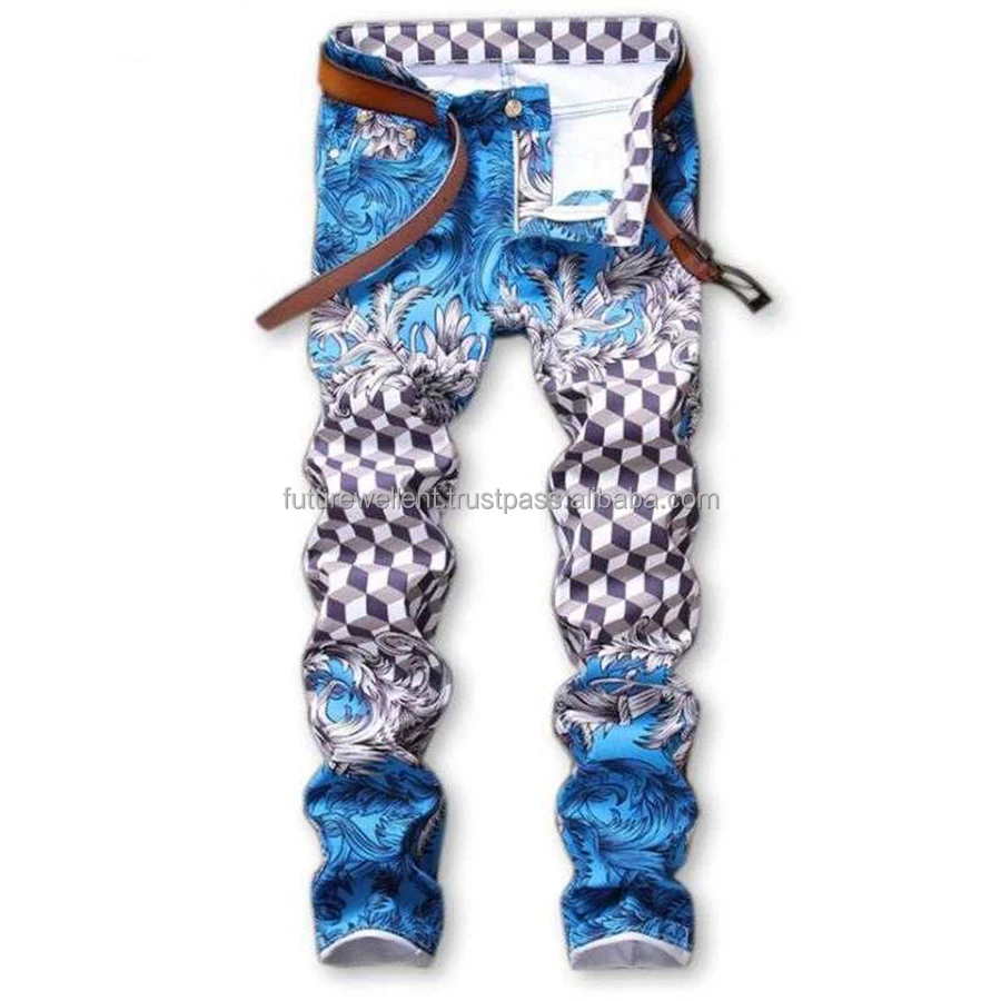 Men Outfit Baggy Fit Dark Blue Jeans Pants Designer New Release Original Fit Denim Baggy Jeans Polar Big Boys Skate Pants