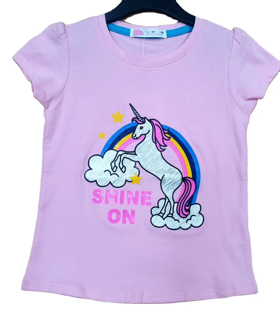 Girls spandex t-shirt ( ready stock )