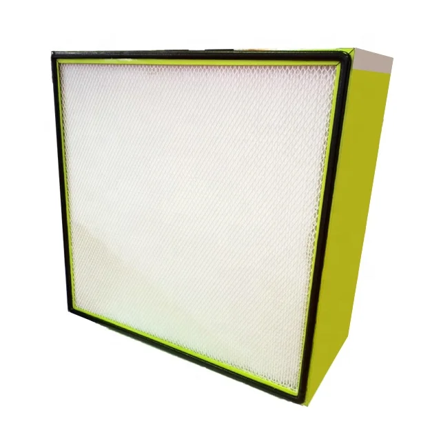 
Mini Pleat Filter - HEPATEC - Gel For Clean Room - Fiber Glass/ PTFE- Efficiency Up to U17 - EN 1822 - Made in VietNam 