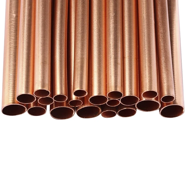 China supply high quality 1-3mm copper tube for air conditioner copper pipe for liquid transportation
