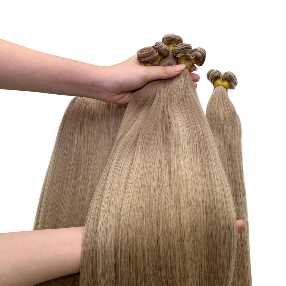 Genius Weft Color # Fleur наращивание человеческих волос частная марка девственные волосы красоты и личной гигиены сделано во Вьетнаме