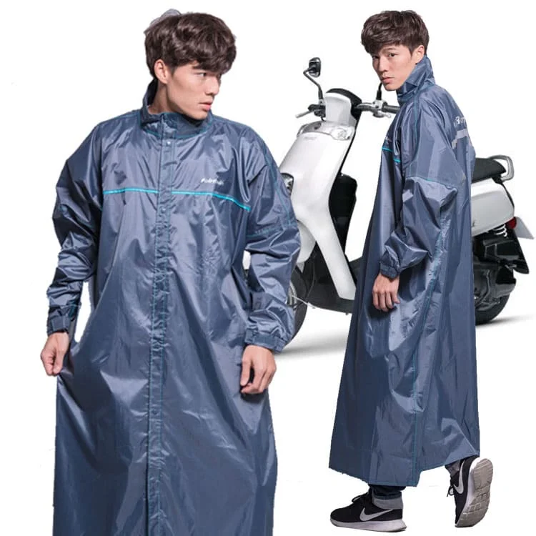 OEM Polyester Fabric PVC Coating Macaron Color Rainproof Anti Wet Hooded Rain Jacket Coat Cute Color Rainwear Rain Coat Motor Cy