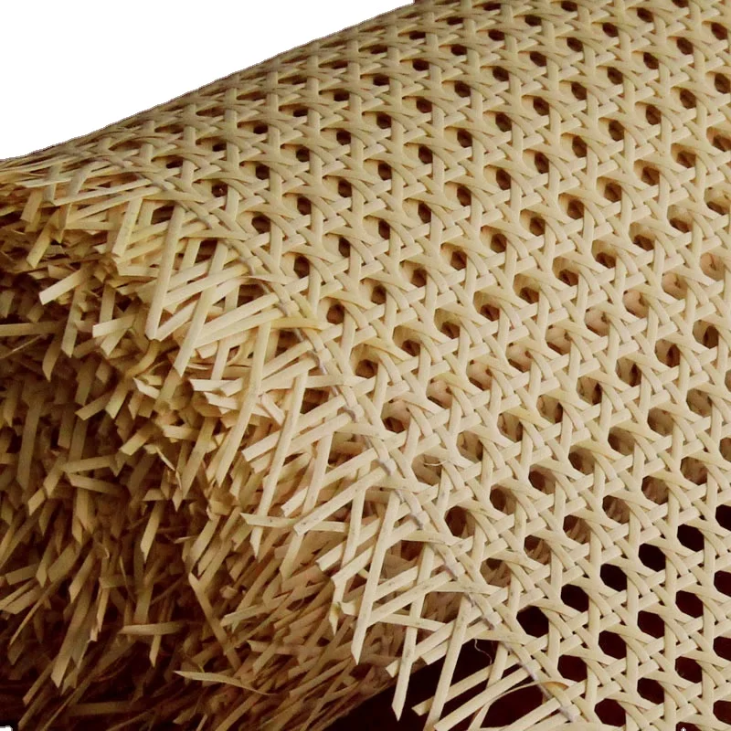 
Real Rattan Webbing Roll Cane for Table Ceiling Background Wall Chair Decor Furniture Material- Rachel +84896436456 