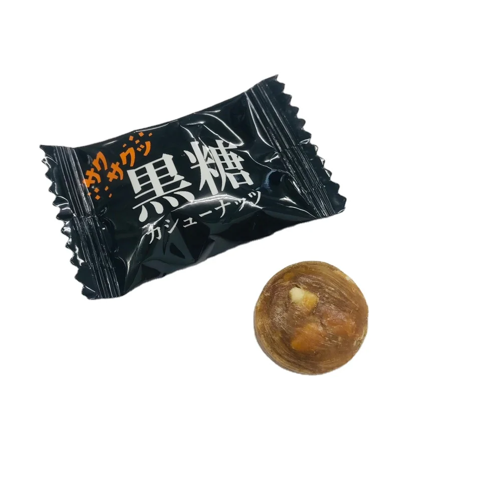 Конфеты Kokuto с черным сахаром кешью произведенные японской технологией