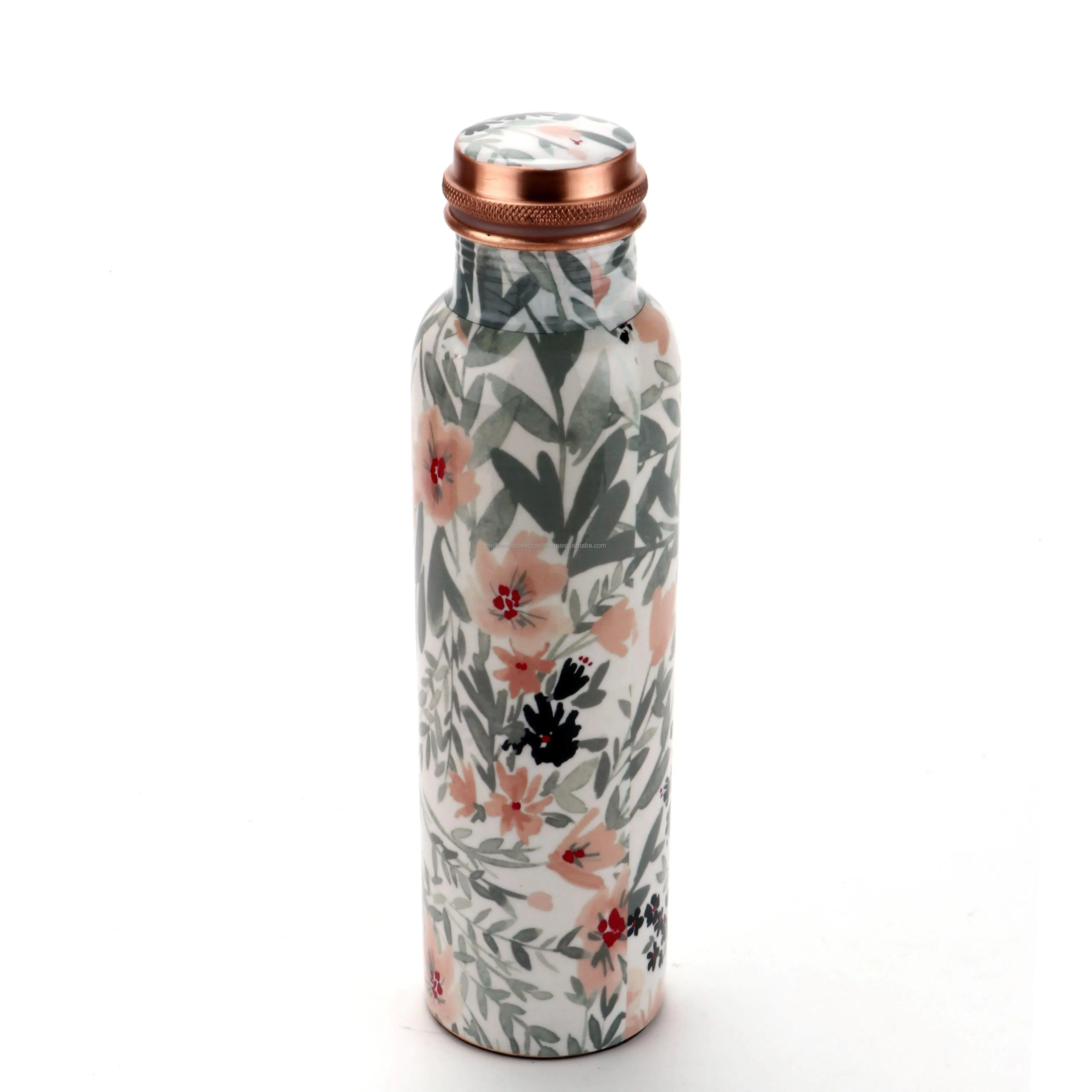 Decorative Pure Water Bottle Copperware Wholesale Selling Italian Restaurants Drinkware Water Bottle With OEM ODM Customized