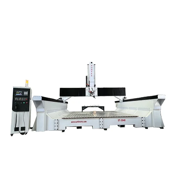 china 2024   4 axis 1530 atc 3d cnc router on promotion atc 4 axis  5 axis cnc router center for woodworking marin