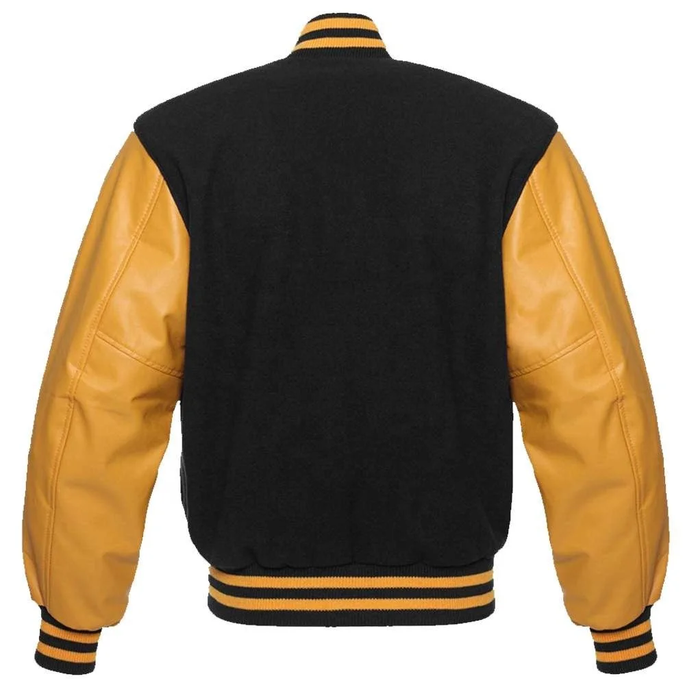 Hight Quality wholesale Woolen body leather sleeves Custom Baseball Letterman varsity Jacket Low Moq