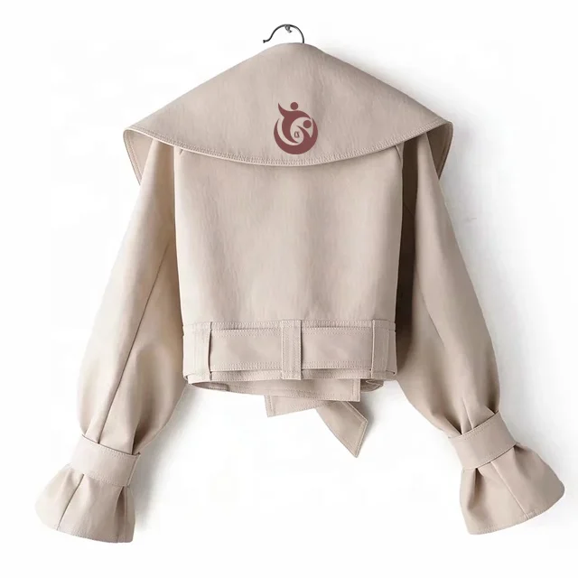 Autumn New Style Leather Jacket Sheepskin Loose Fashion Short 2021 Jacket winter Leather Women crop Jackets