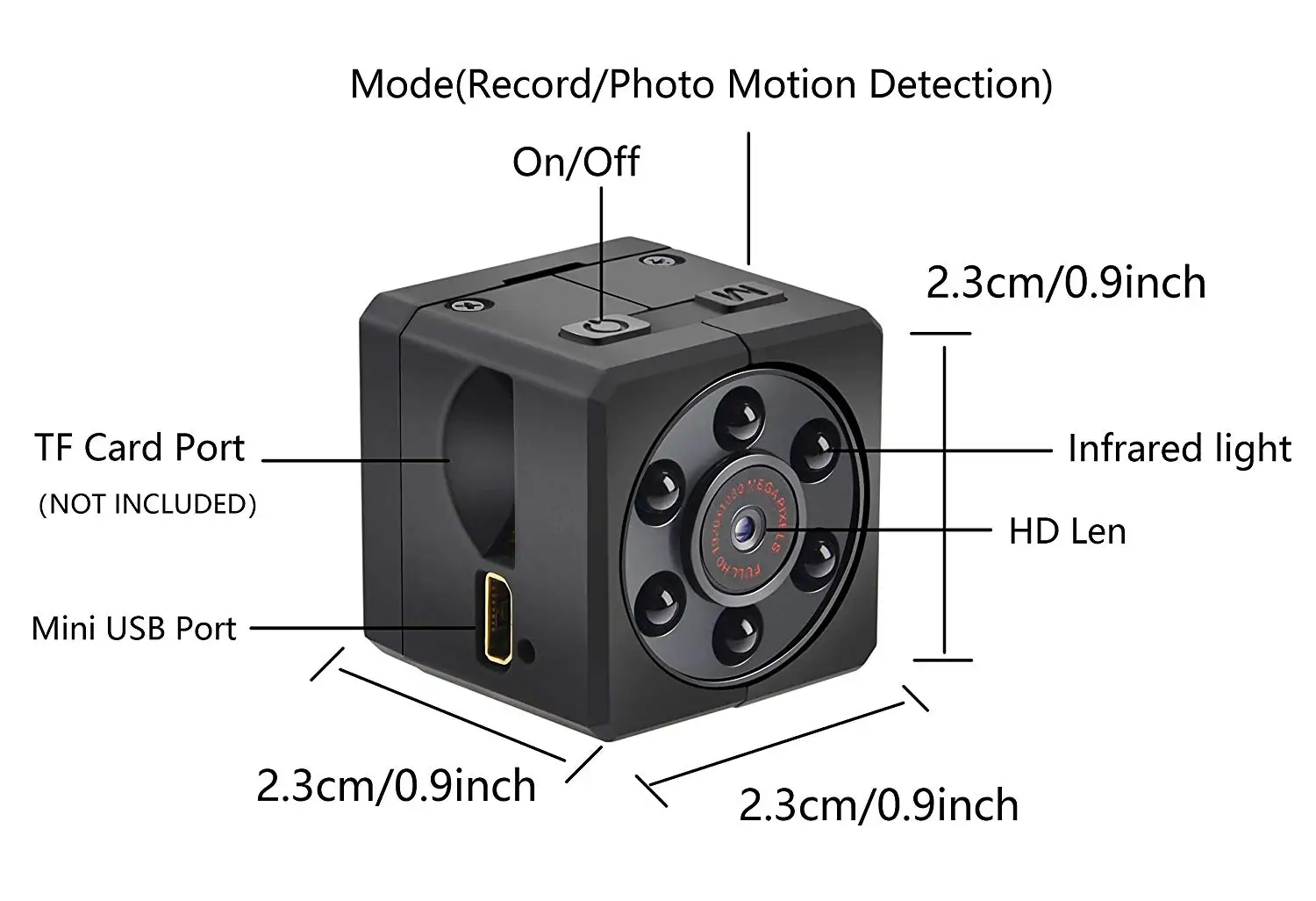 2022 High Quality MD18 Night Version HD 1080P Security Surveillance Mini Camera Recorder Smart Home Video Mini Camcorders