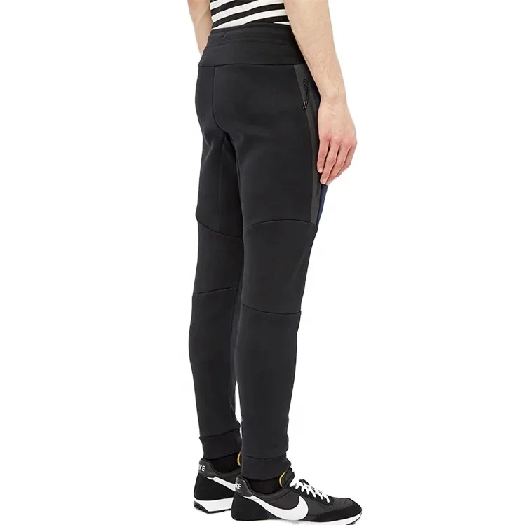 Wholesale Jogger Pants Men Custom Street wear Side Stripe Track Pants new Fashion Taped Fleece Cotton Polyester