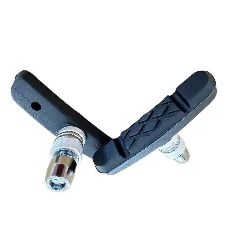 V-brake parts steel and rubber bicycle brake pads components 60mm bicycle brake shoes